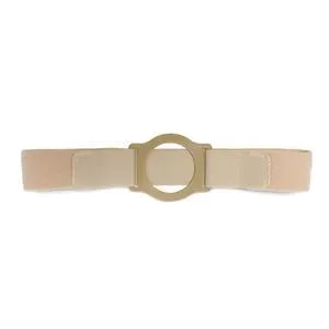 Nu-Comfort 2" Wide Beige Support Belt 3-1/8" Ring Plate 47" - 52" Waist 2X-Large, Latex-Free