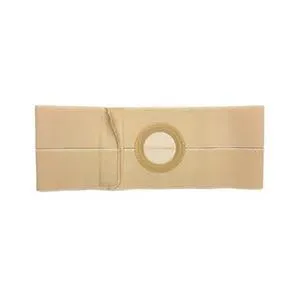 Nu-Form 7" Beige Support Belt 3-3/8" Opening Placed 1-1/2" From Bottom, Large, Left
