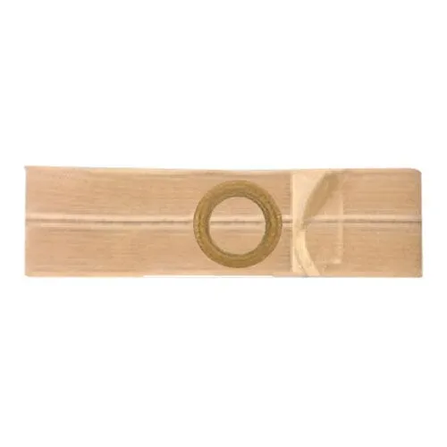 Nu-Hope Nu-Form™ Support Belt, 2-5/8'' x 3-1/8'' Center Stoma, 4'' Wide, Prolapse Strap, Large (36'' to 41'' Waist), Beige