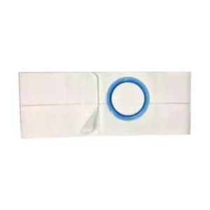 Nu-Hope Support Belt, Original Flat Panel, 2-3/8" Center Stoma, 5" Wide, Large (36" to 41" Waist)