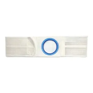 Nu-Hope Support Belt, Original Flat Panel, 2-5/8" x 3-1/8" Center Stoma, 4" Wide, Large (36" to 41" Waist)