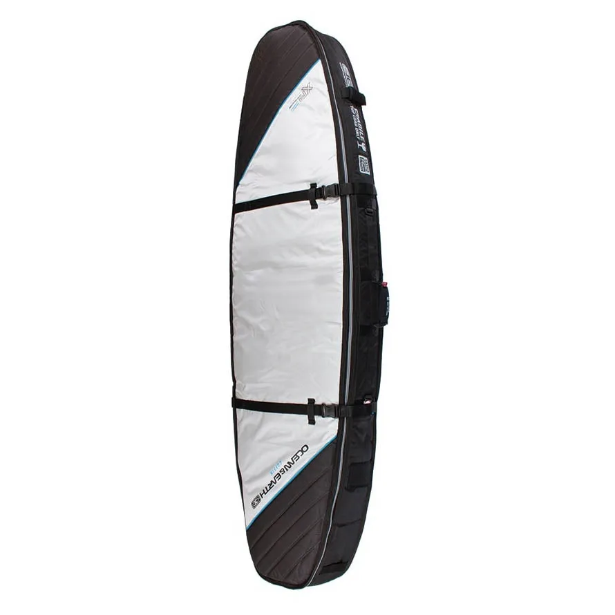 Ocean & Earth Double Coffin Shortboard Cover - Silver