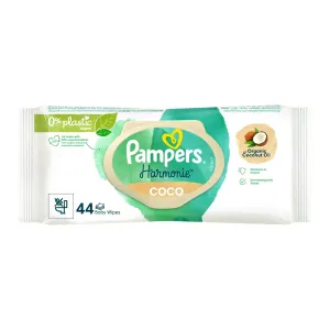 Pampers Baby Wipes Harmonie 44 Pcs Coco - With Organic Coconut Oil