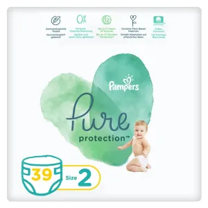 Pampers Pure Protection Diapers Size 2 - 39's