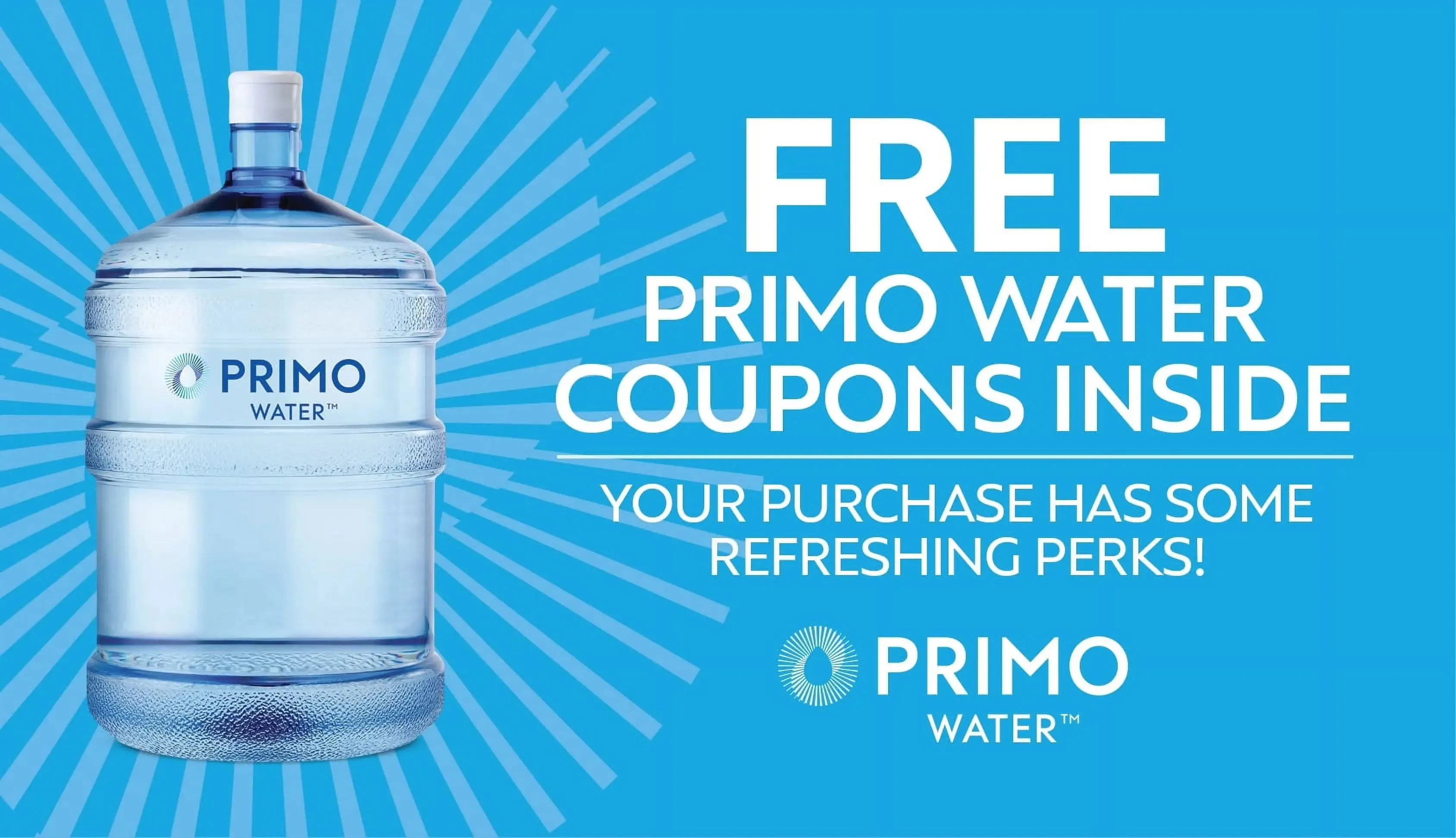 Primo® Water Dispenser Top Loading 36" Height, Hot and Cold Temperature, White 3 or 5 Gallon Model 601275