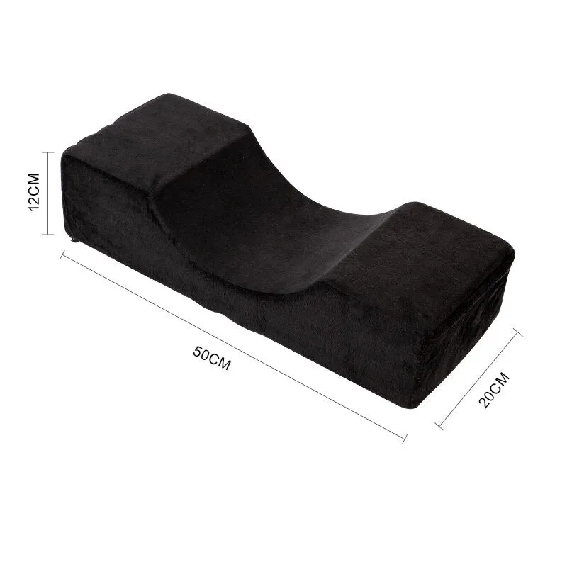 Professional Eyelash Extension Pillow Soft Grafted Eyelashes Ergonomic Memory Pillows For Beauty Salon Use Headrest Neck Support