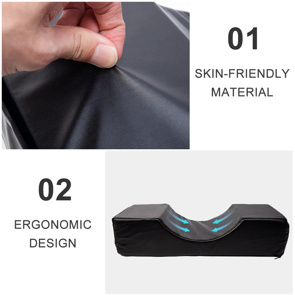 Professional Eyelash Extension Pillow Soft Grafted Eyelashes Ergonomic Memory Pillows For Beauty Salon Use Headrest Neck Support