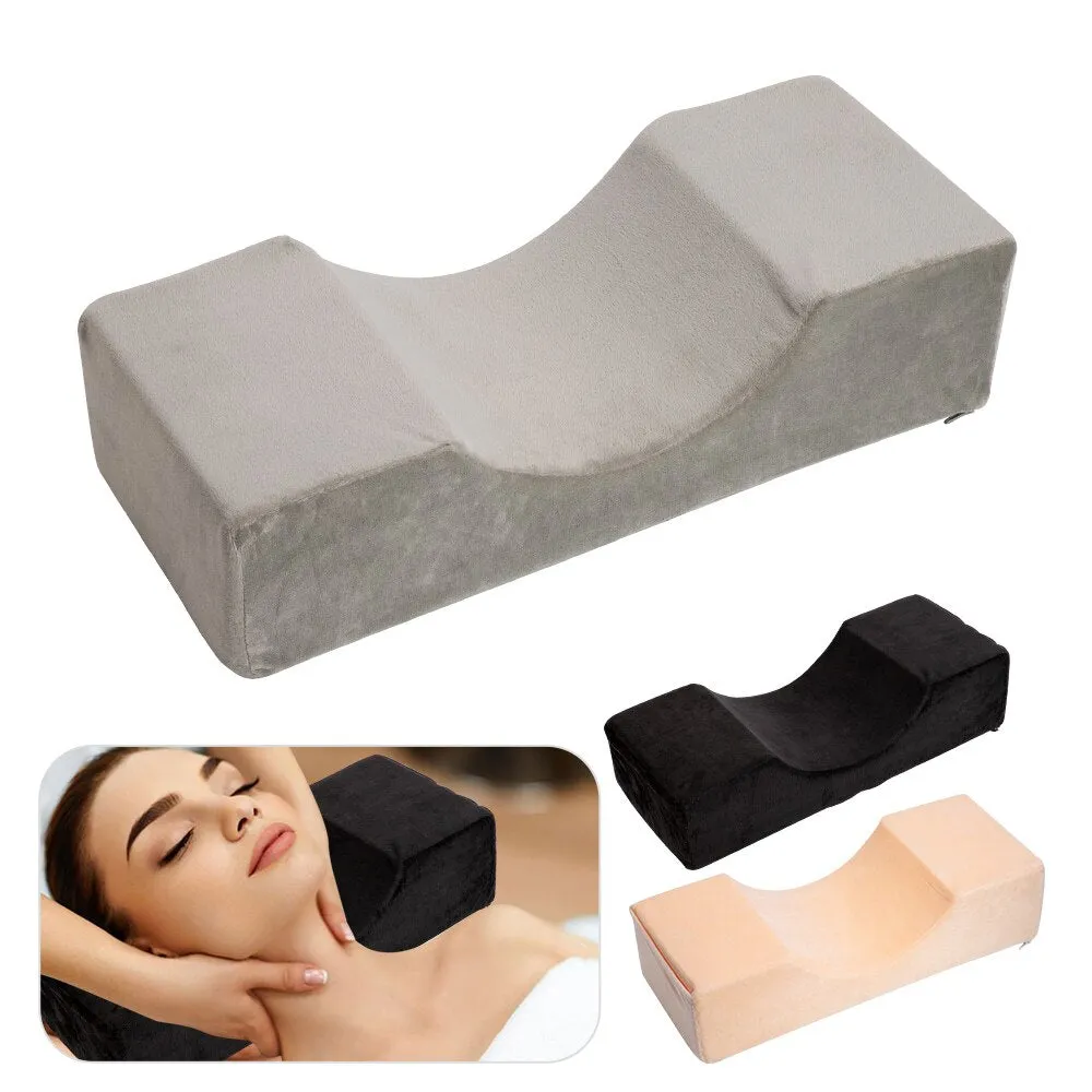 Professional Eyelash Extension Pillow Soft Grafted Eyelashes Ergonomic Memory Pillows For Beauty Salon Use Headrest Neck Support
