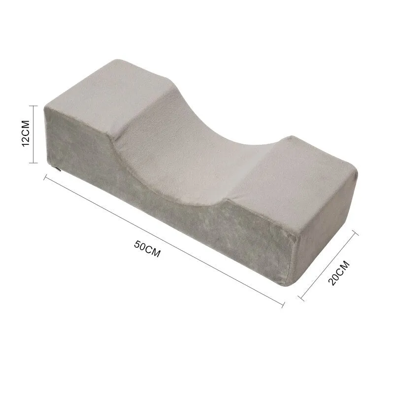 Professional Eyelash Extension Pillow Soft Grafted Eyelashes Ergonomic Memory Pillows For Beauty Salon Use Headrest Neck Support