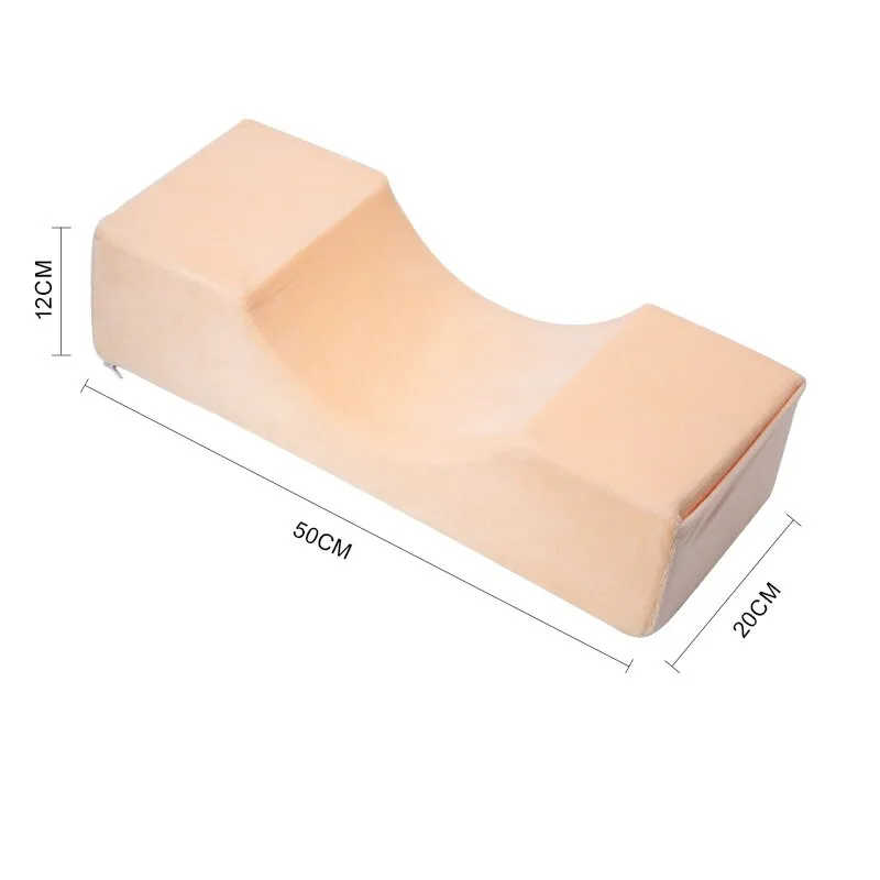 Professional Eyelash Extension Pillow Soft Grafted Eyelashes Ergonomic Memory Pillows For Beauty Salon Use Headrest Neck Support