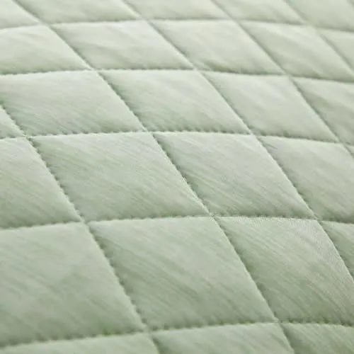 Quilted Cooling Body Pillow - 20" X 54" - Green