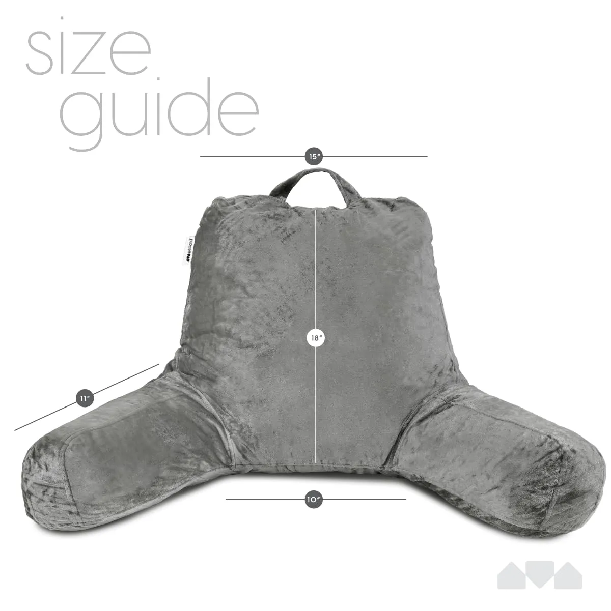Reading Pillows with Shredded Memory Foam for Comfort and Support