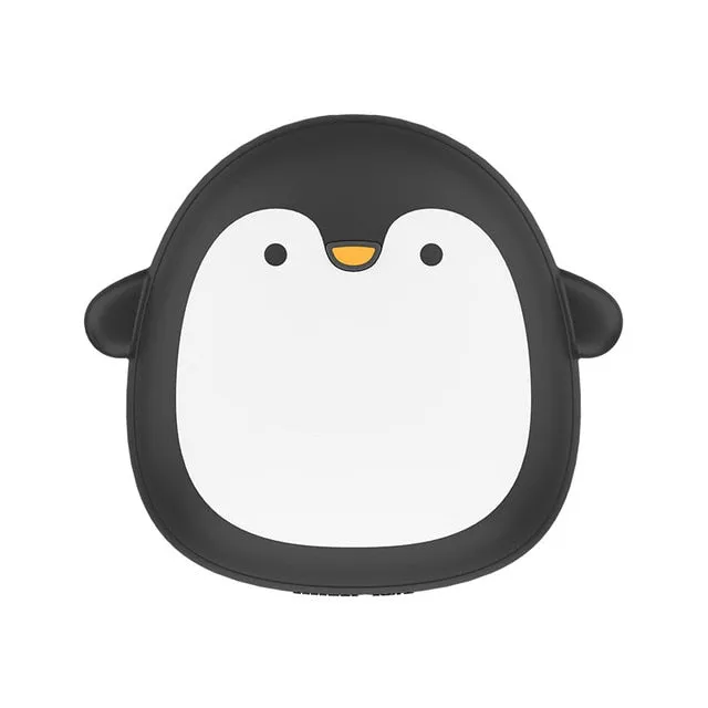Rechargeable Electric Hand Warmers - Cartoon Penguin /Polar Bear