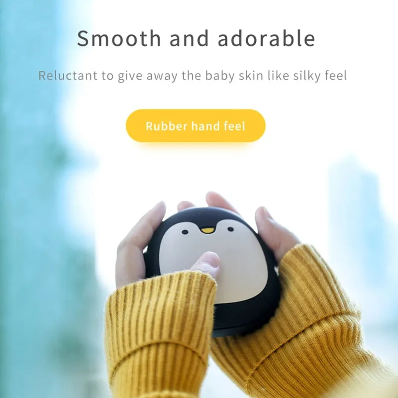 Rechargeable Electric Hand Warmers - Cartoon Penguin /Polar Bear