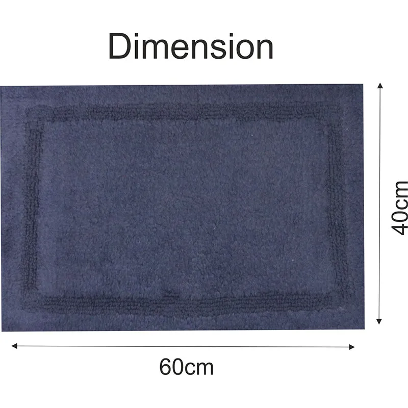 Regent  Anti Skid Bath Mat -  Blue