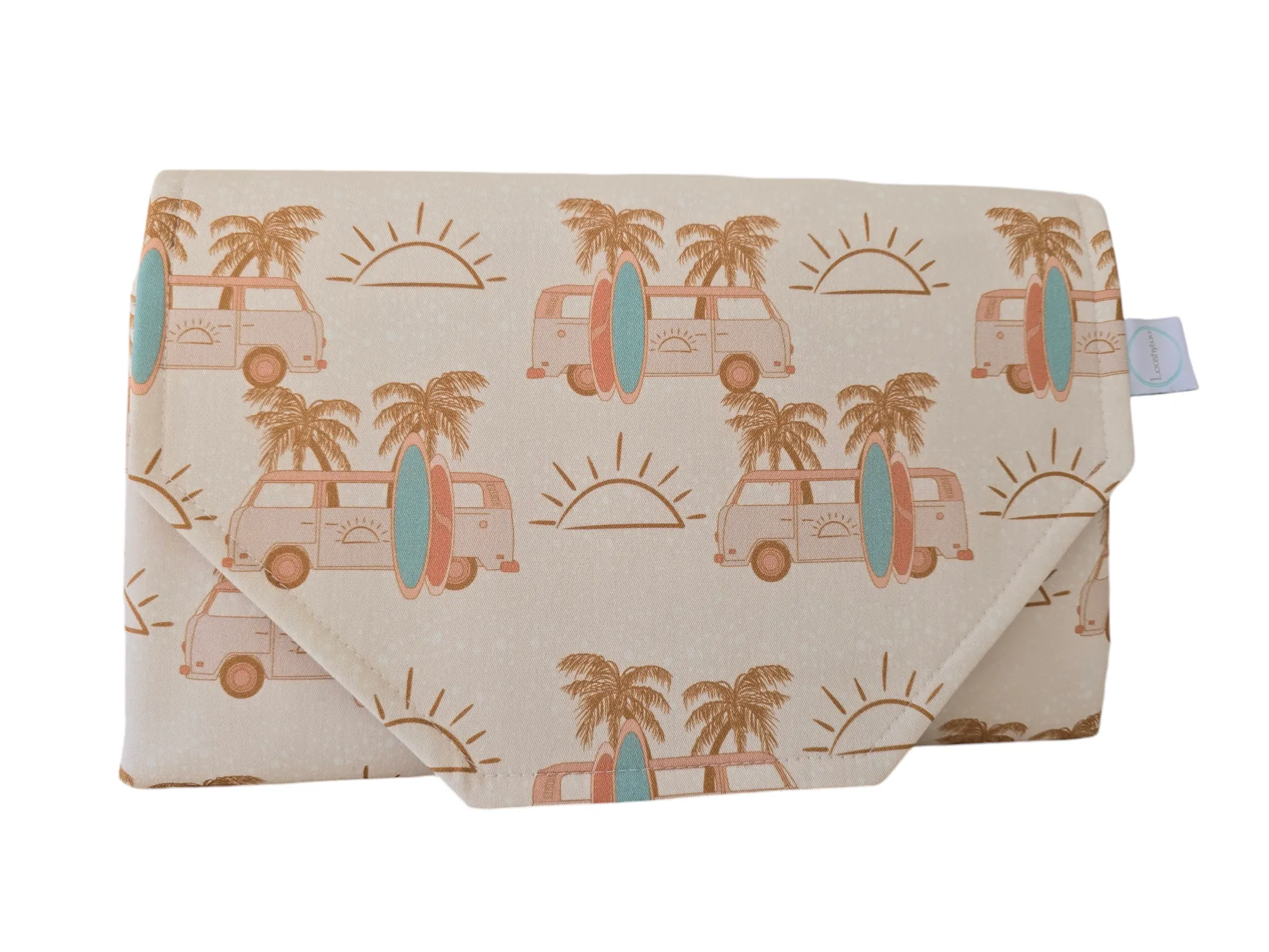Retro Combi Nappy change mat clutch STANDARD