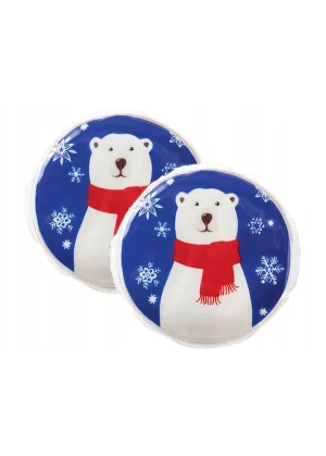 Reusable Polar Bear Pocket Hand Warmers