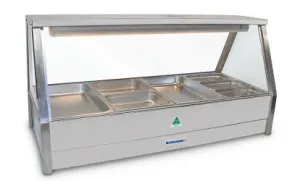 Roband Straight Glass Hot Food Display E24 RD (Order in item)