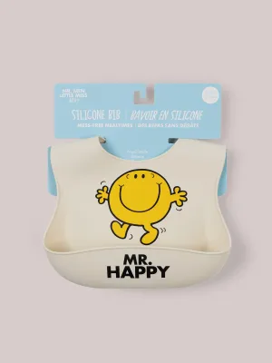 Silicone Bib - Mr. Happy&trade;