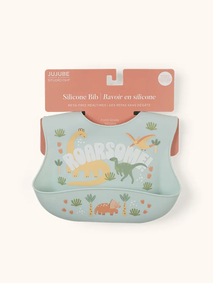 Silicone Bib - Roarsome