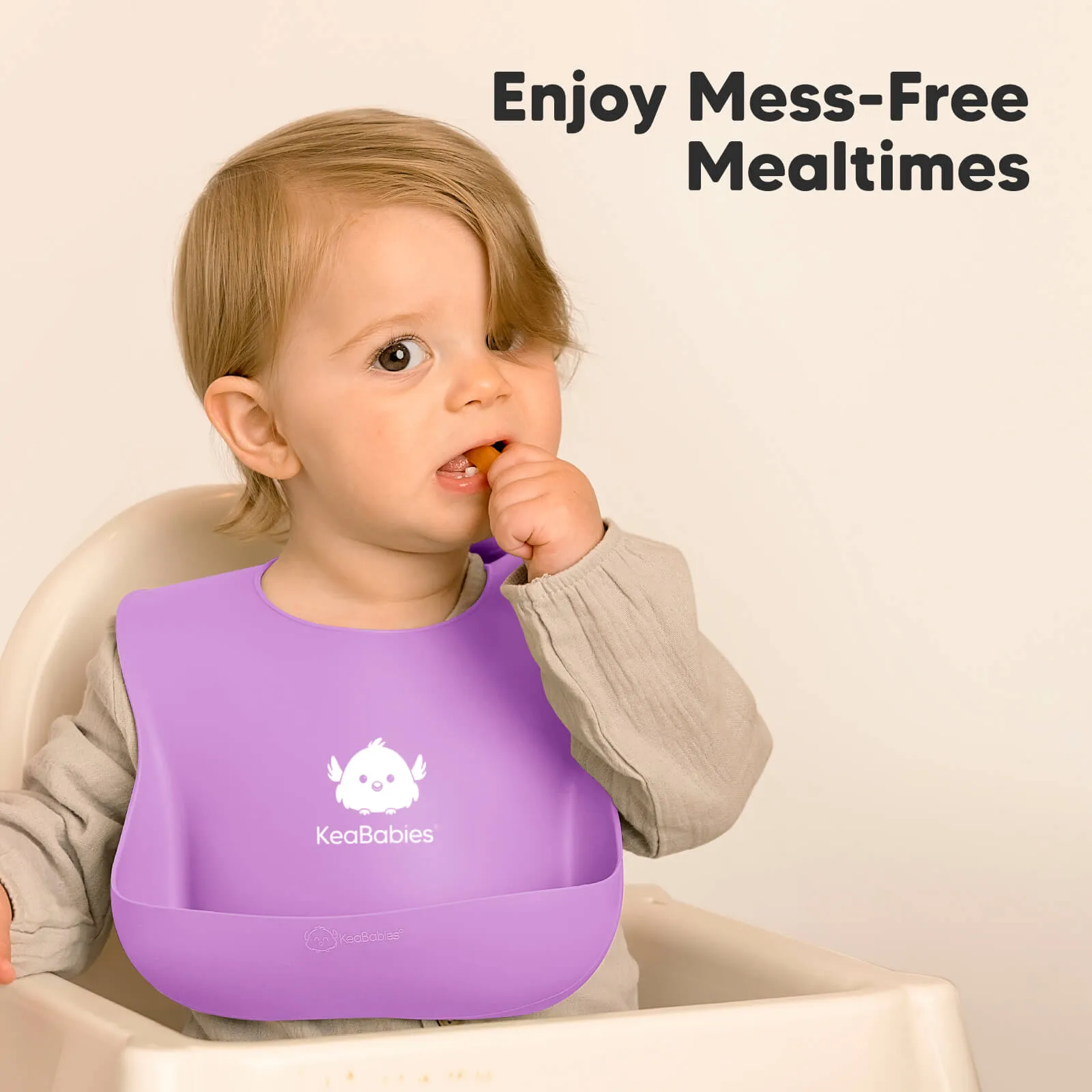 Silicone Bibs (Cotton Candy)
