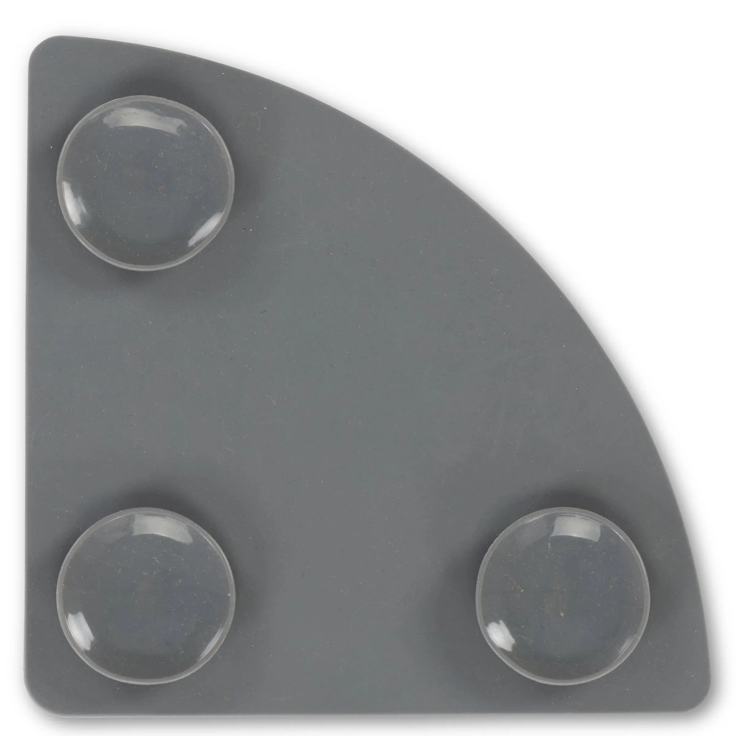 Silicone Triangle Lick Mat with Suction Cups, Size 9.5" x 6.5"