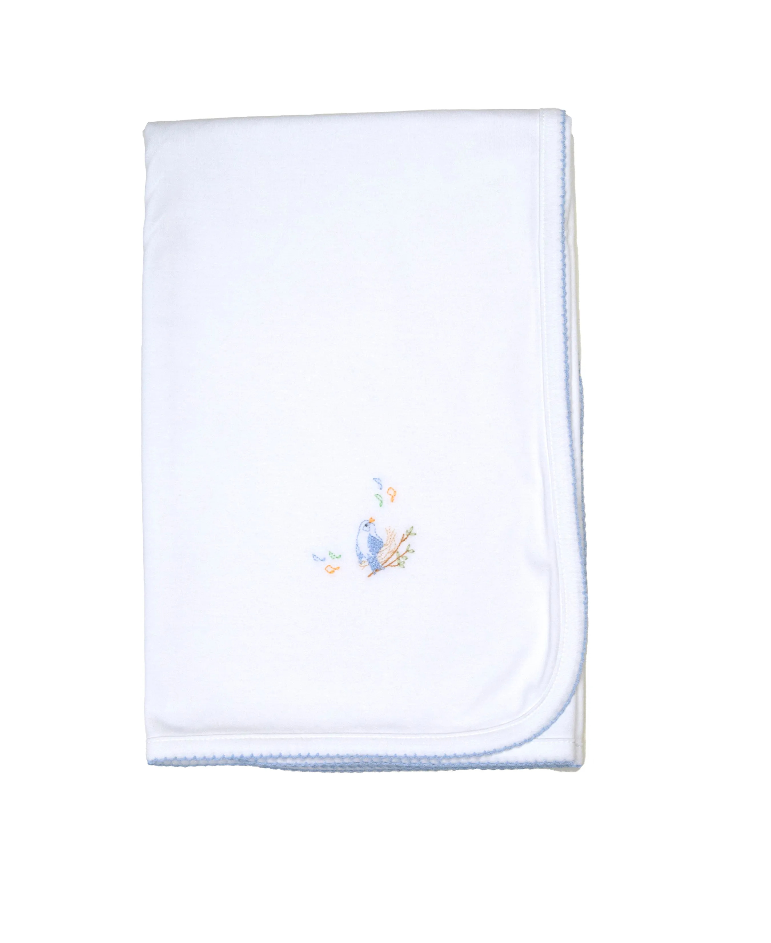 Singing Bird Receiving Blanket