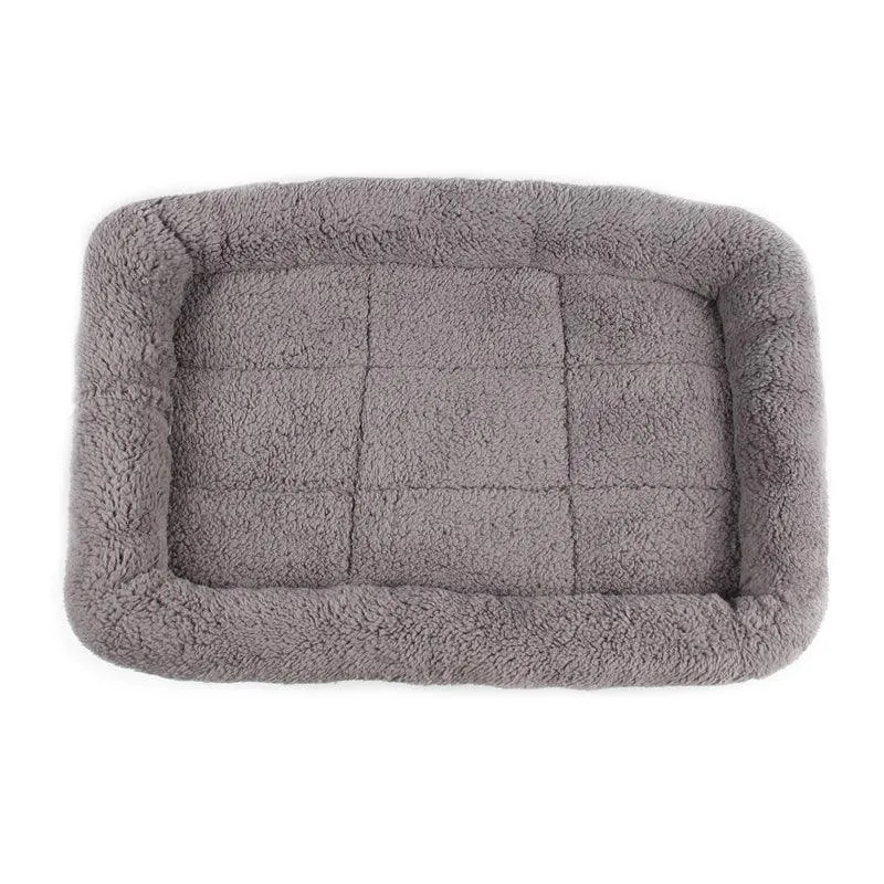 Soft Cotton Gray Color Dog's Mat