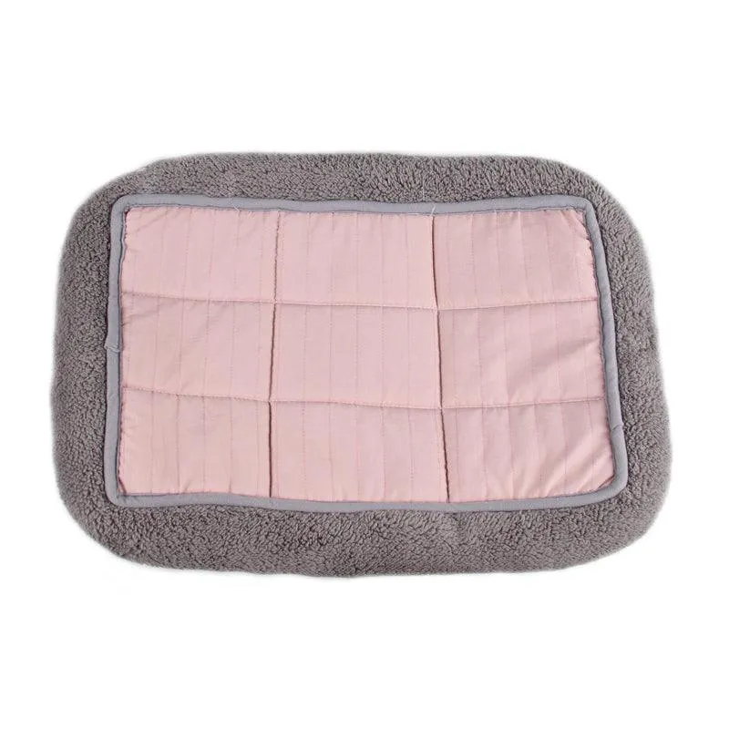 Soft Cotton Gray Color Dog's Mat