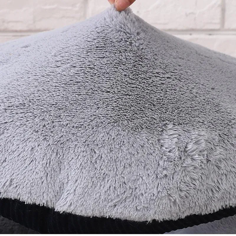 Soft Pet Bed with Detachable Cushion