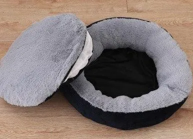 Soft Pet Bed with Detachable Cushion