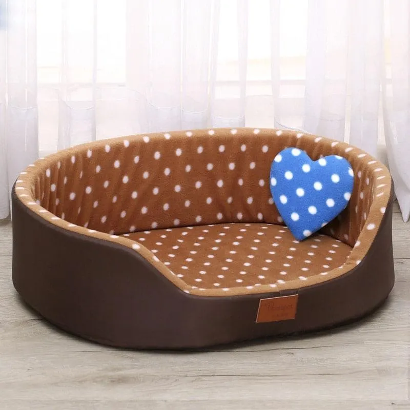 Soft Round Double Sided Bed for Dogs