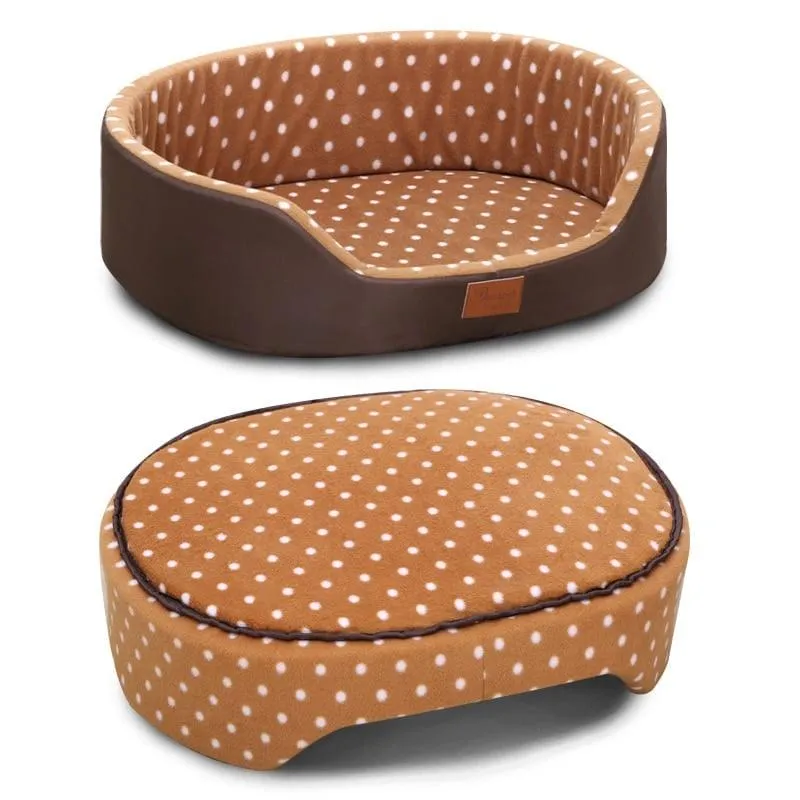 Soft Round Double Sided Bed for Dogs