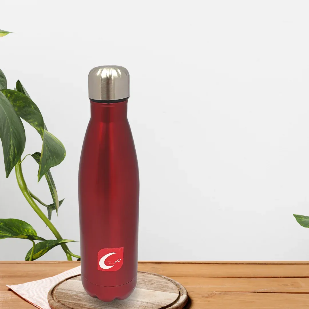 Sports Flask 500ml Bottle Red SGN280