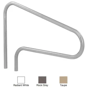 S.R. Smith Powder Coated Deck-Mounted Stair Rails DMS-100A-PW