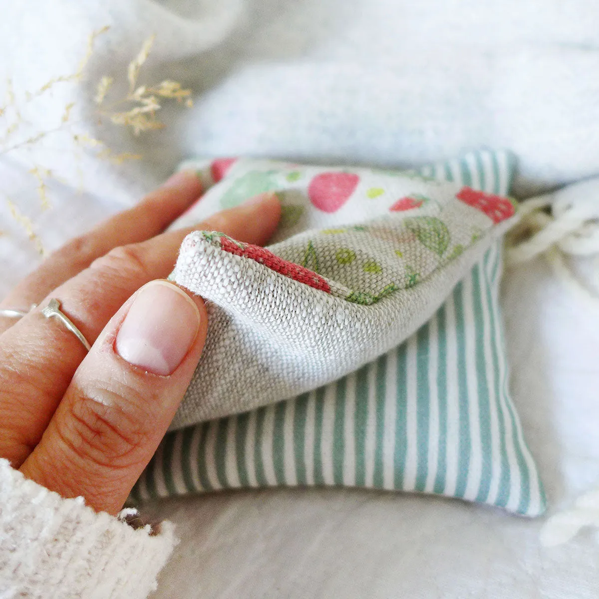Strawberries Wheat Hand Warmers