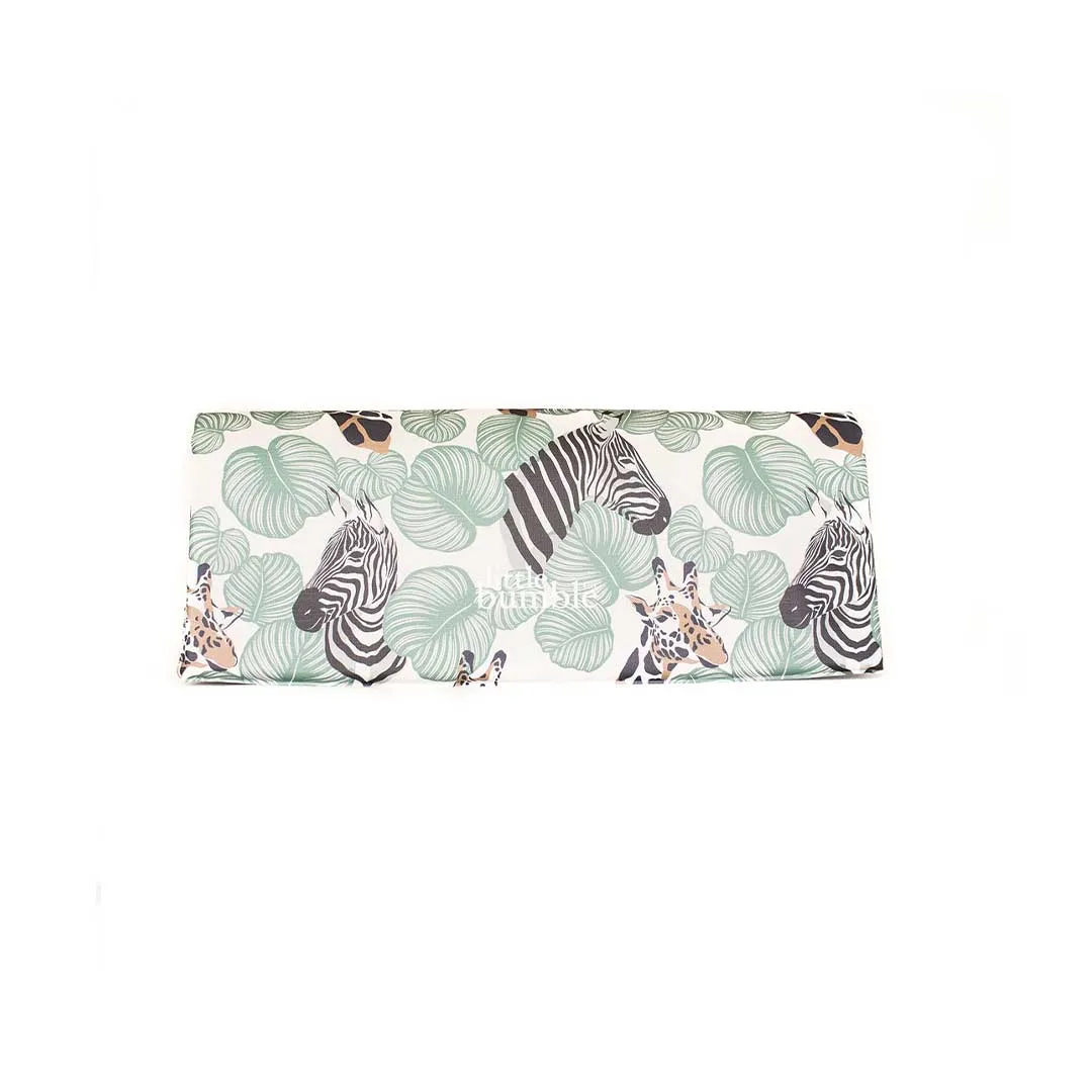 The Little Bumble Co. Travel Changing Mat - Safari - Green