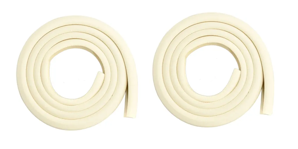 THE LITTLE LOOKERS Baby Proofing 2 metre L-Shaped Edge Guards Roll | Child Safety Edge Protectors | Safety Accessories with Adhesive Tape for Babies/Kids/Children