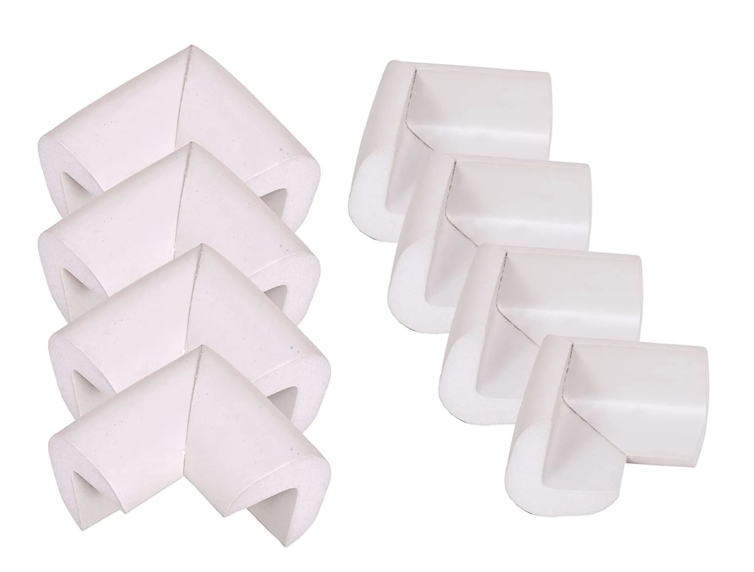 THE LITTLE LOOKERS Baby Proofing L-Shaped Corner Guards | Child Safety Edge Protectors | Baby Safety Furniture Cushion Corner | with Adhesive Tape for Babies/Kids/Children