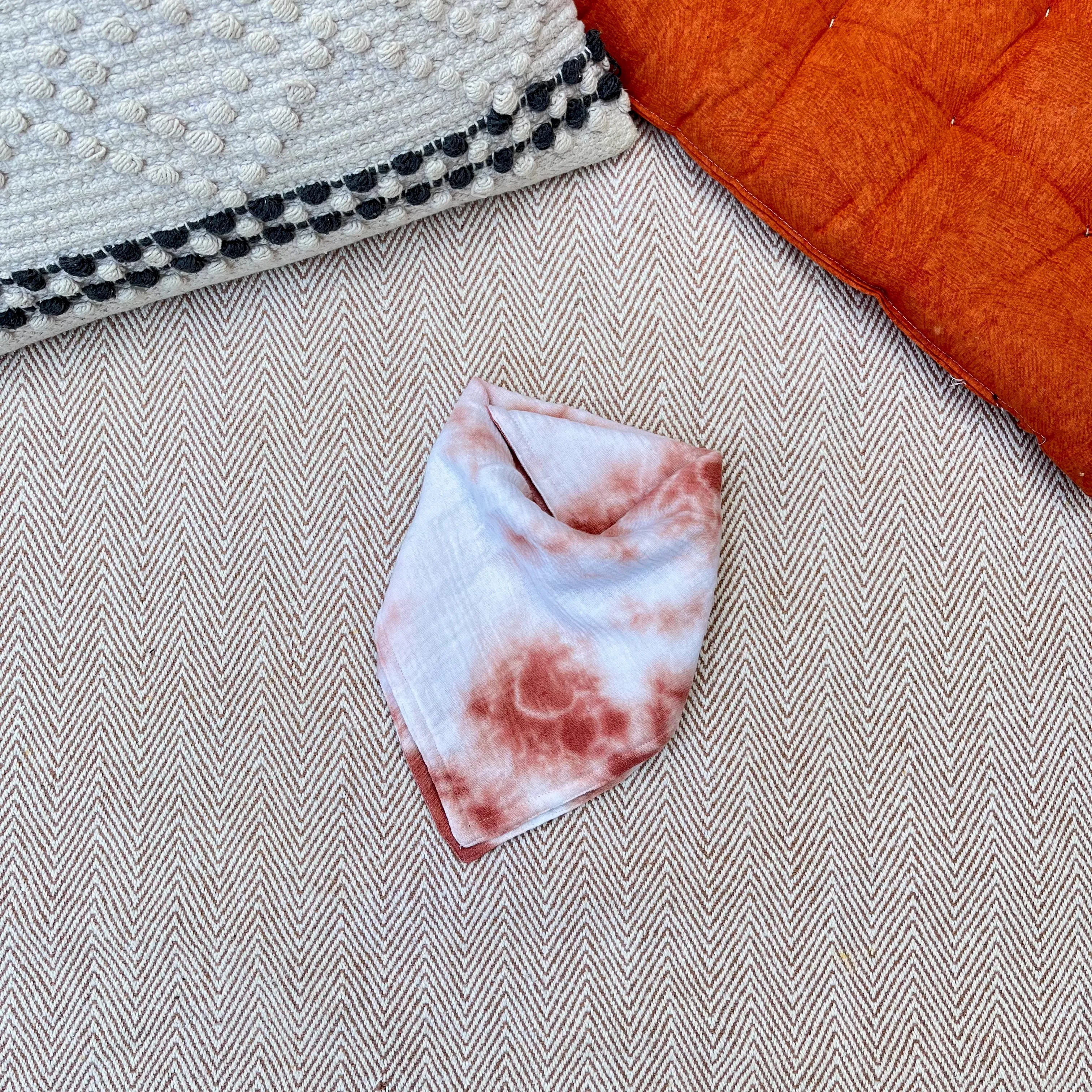 Tie-Dye Bandana Bibs Set For Babies