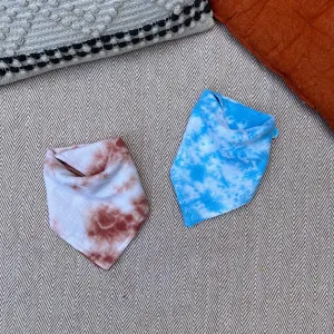 Tie-Dye Bandana Bibs Set For Babies