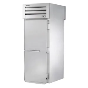 True STA1HRT-1S-1S Full Height Insulated Mobile Heated Cabinet With (1) Rack Capacity, 208-230v/1ph