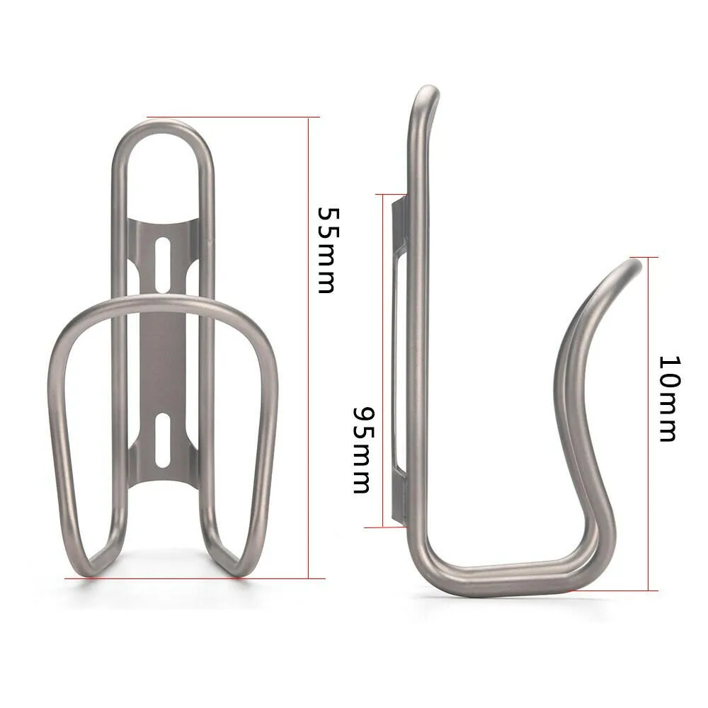 Ultralight Titanium Bicycle Water Bottle Cage  Bottle Holder with Free Bolts MTB Road Bike Bottle Bracket Bottle Rack Holder
