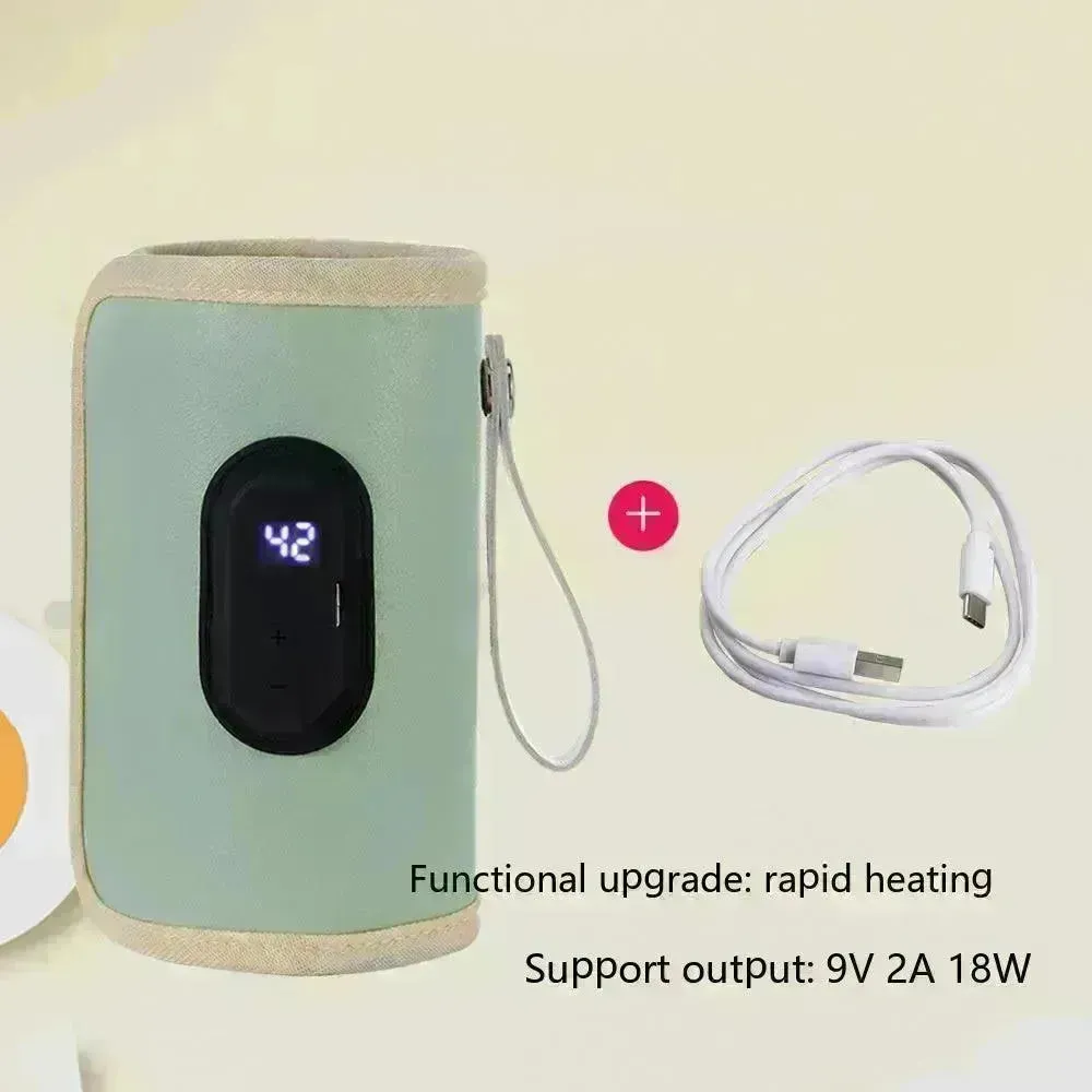 USB Intelligent Temperature Control Portable Milk Bottle Insulation Cover