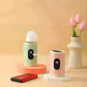 USB Intelligent Temperature Control Portable Milk Bottle Insulation Cover
