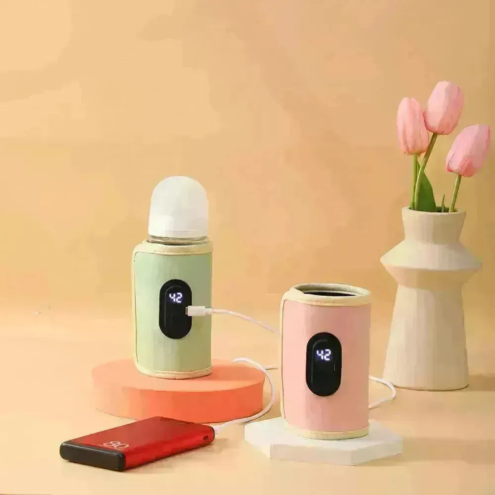 USB Intelligent Temperature Control Portable Milk Bottle Insulation Cover