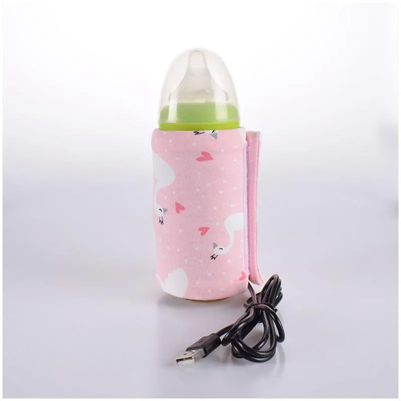 Usb Portable Bottle Insulation Warmer My-325 Pink