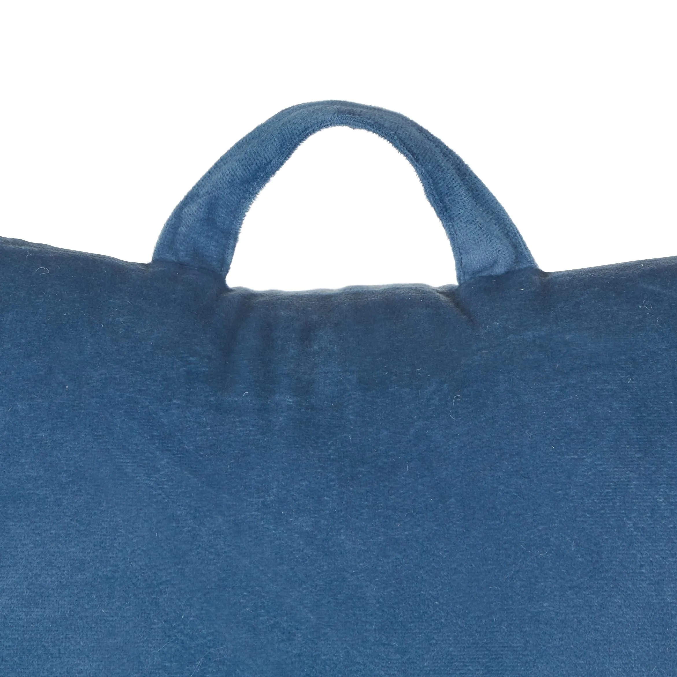 Velour Neck Back Lumbar Support Pillow Reading Pillow with Arms