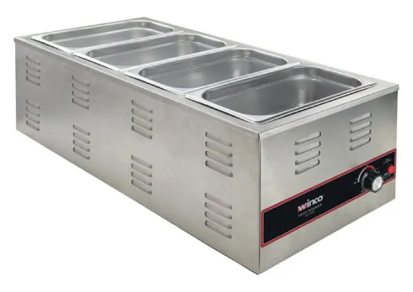 Winco Fw-L600 4/3 Electric Food Warmer, 1500W