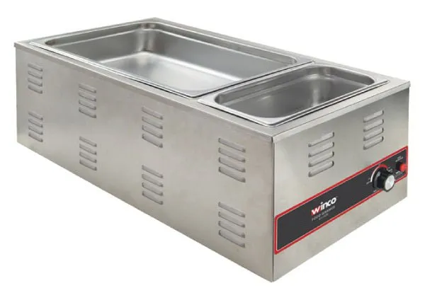 Winco Fw-L600 4/3 Electric Food Warmer, 1500W